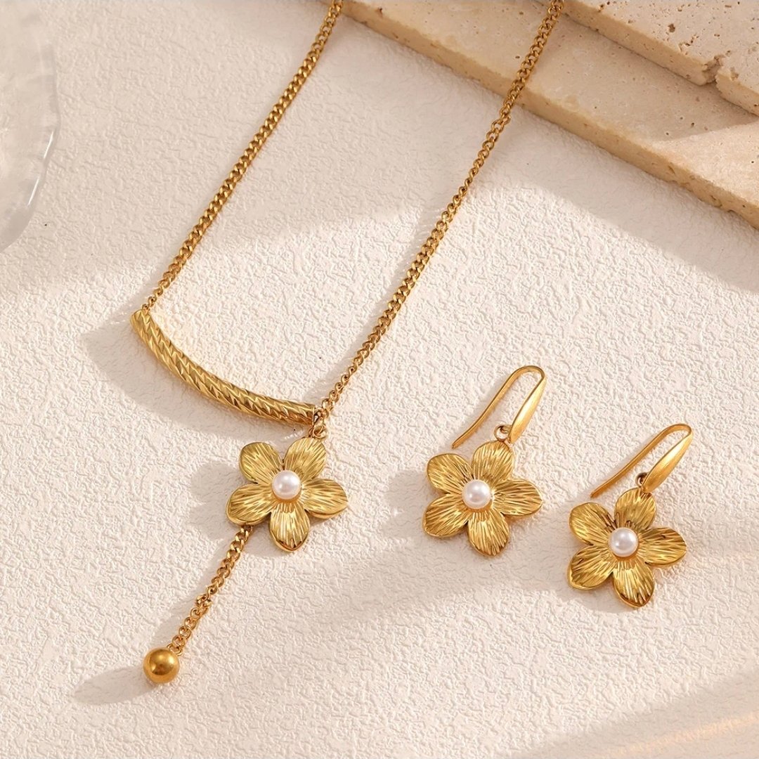 Pearl Flower Set