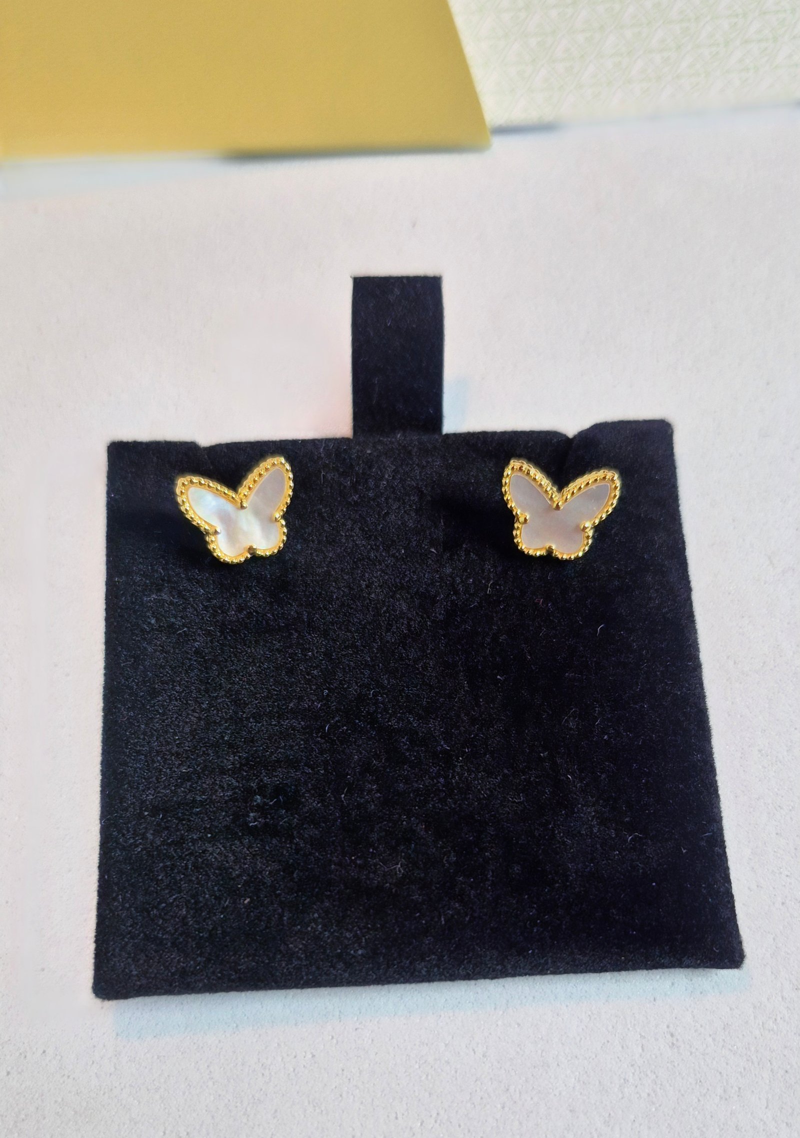 Vca butterfly earrings